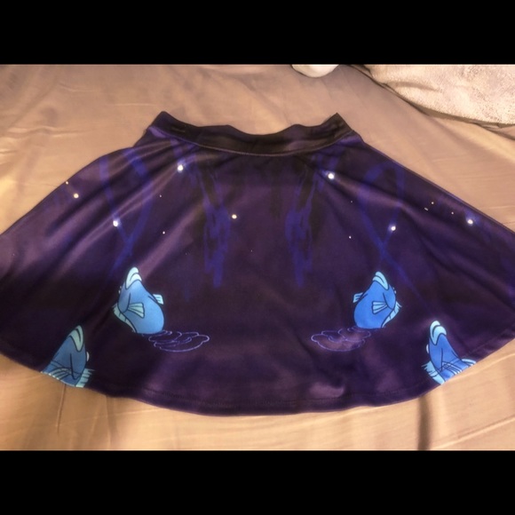 Hot Topic Disney Little Mermaid Skater Skirt - Picture 3 of 4